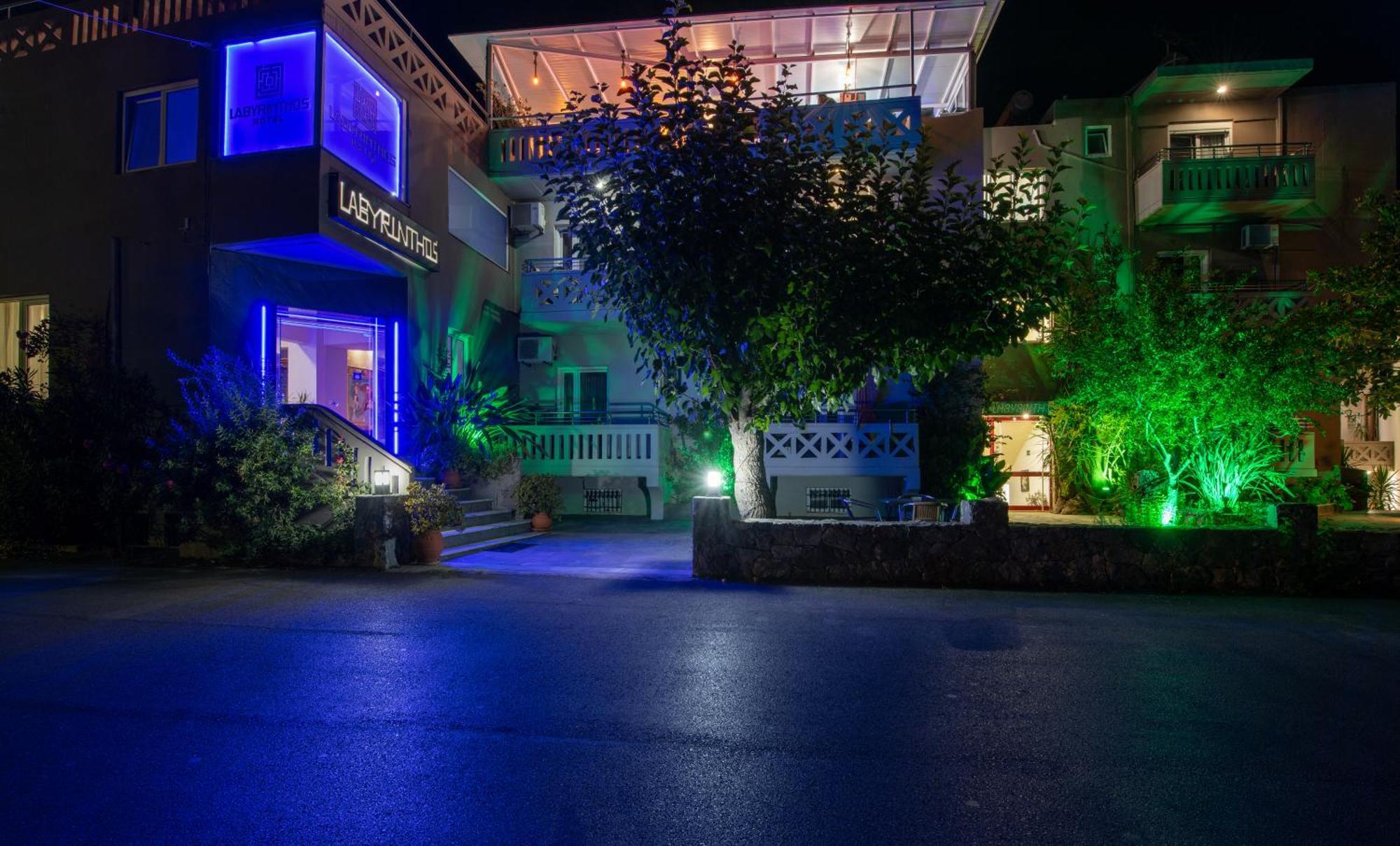 Labyrinth Hotel Georgioupoli Exterior foto