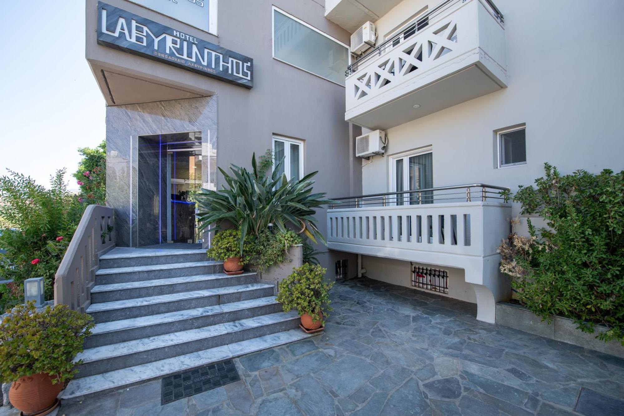 Labyrinth Hotel Georgioupoli Exterior foto
