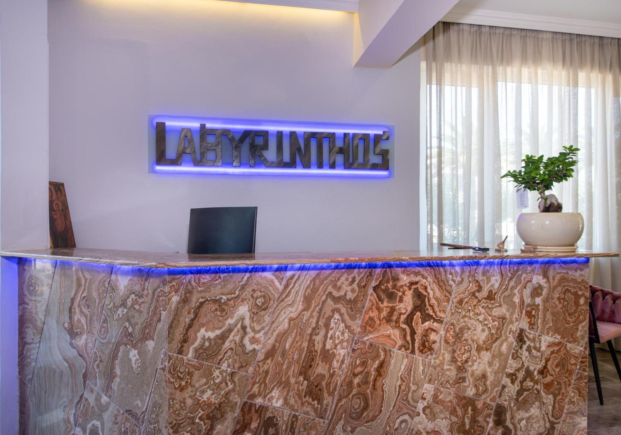 Labyrinth Hotel Georgioupoli Exterior foto
